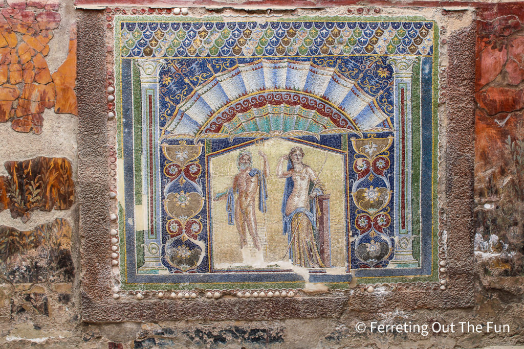 Herculaneum mosaic