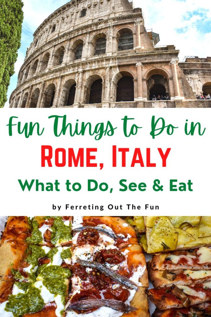 Fun things to do and tasty things to eat in Rome