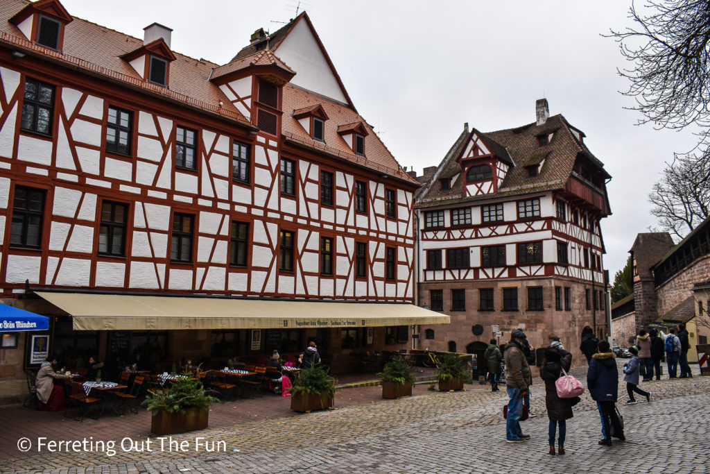 Nuremberg half-timbered houses