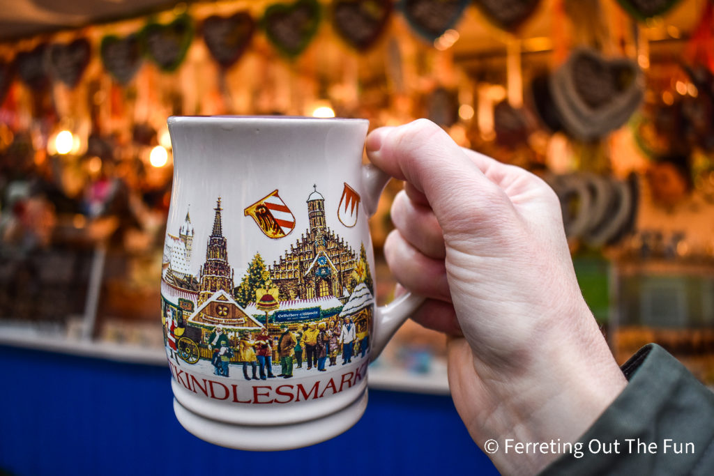 Nuremberg gluhwein mug