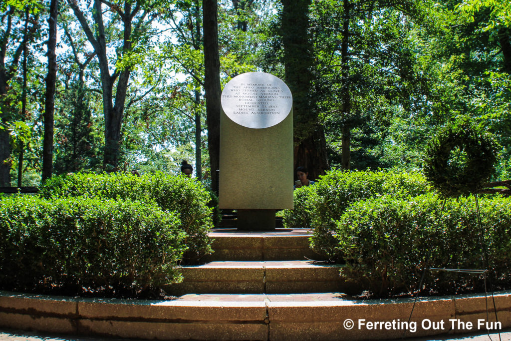 Mount Vernon Slave Cemetery