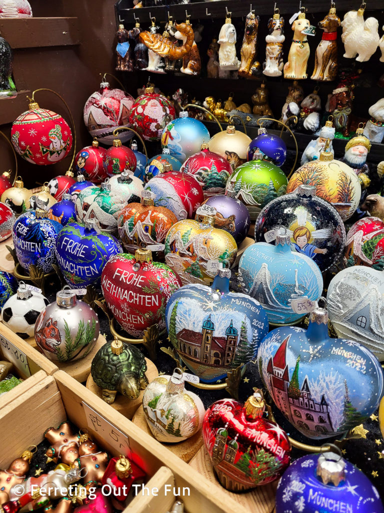 Munich Christmas ornaments