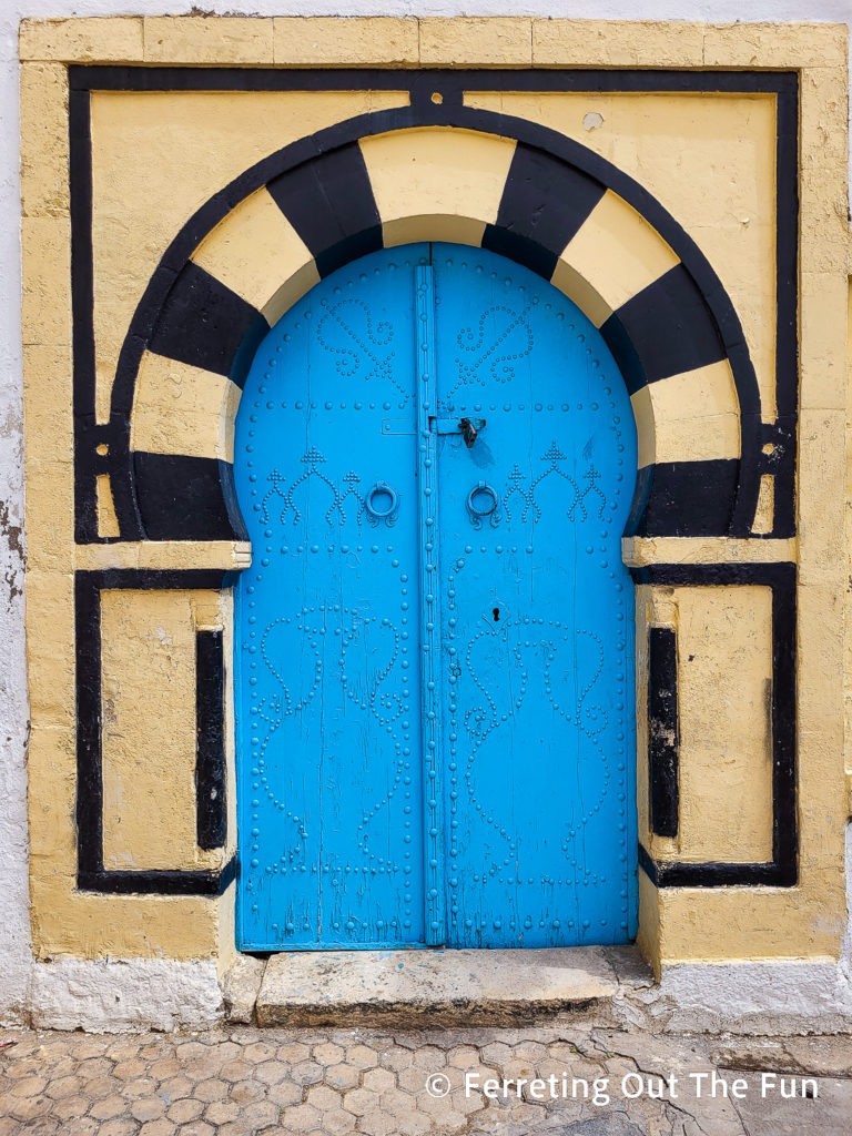 Tunisian doors are very unique