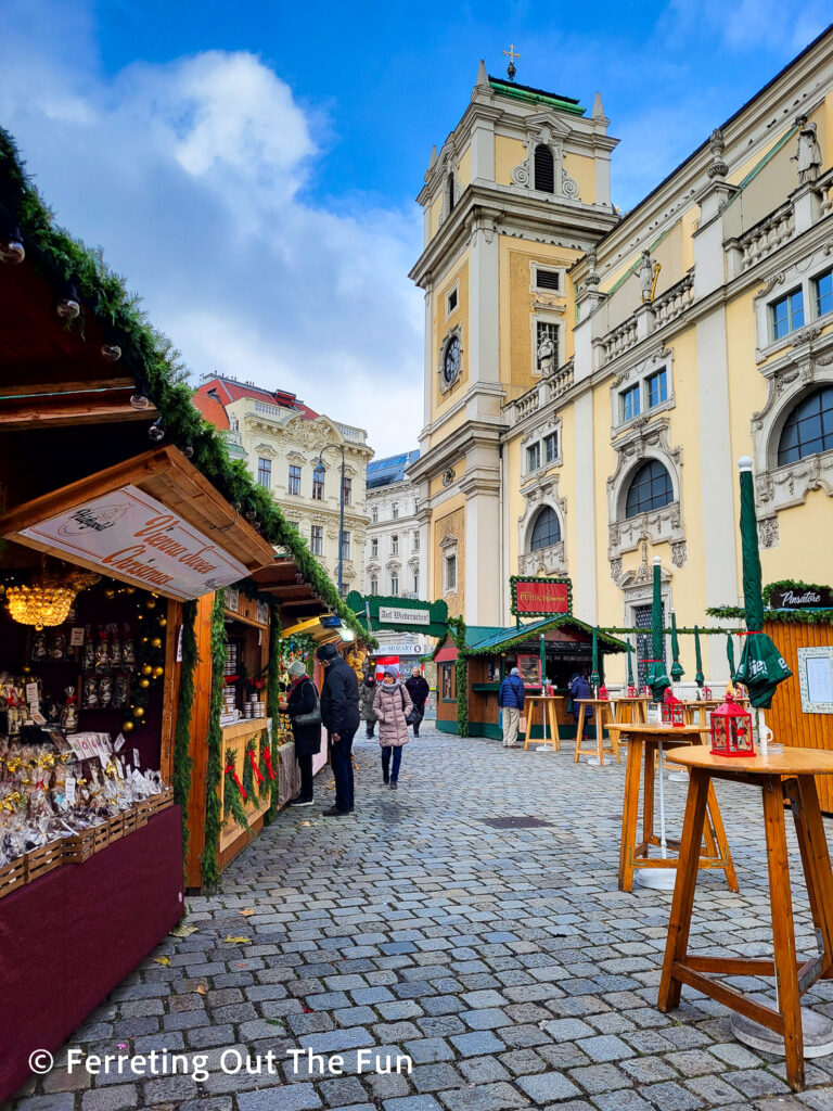 Freyung Christmas Market in Vienna