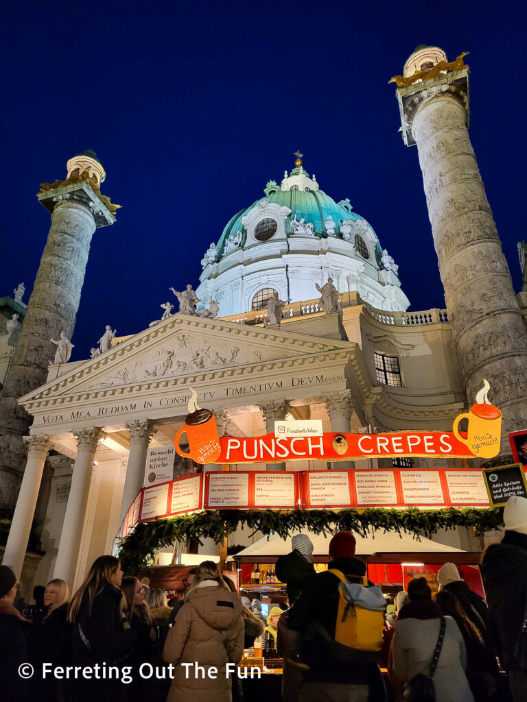 Karlsplatz Christmas Market Vienna