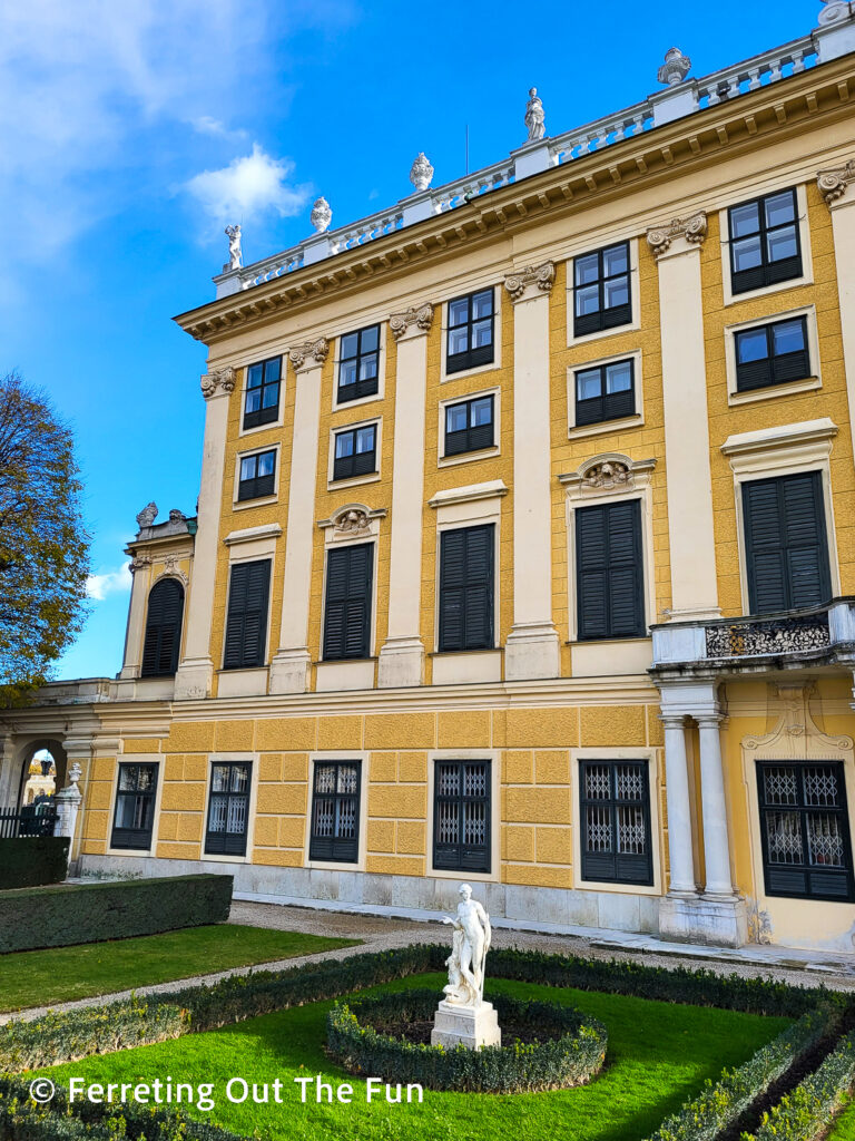 Schonbrunn Palace Gardens Vienna