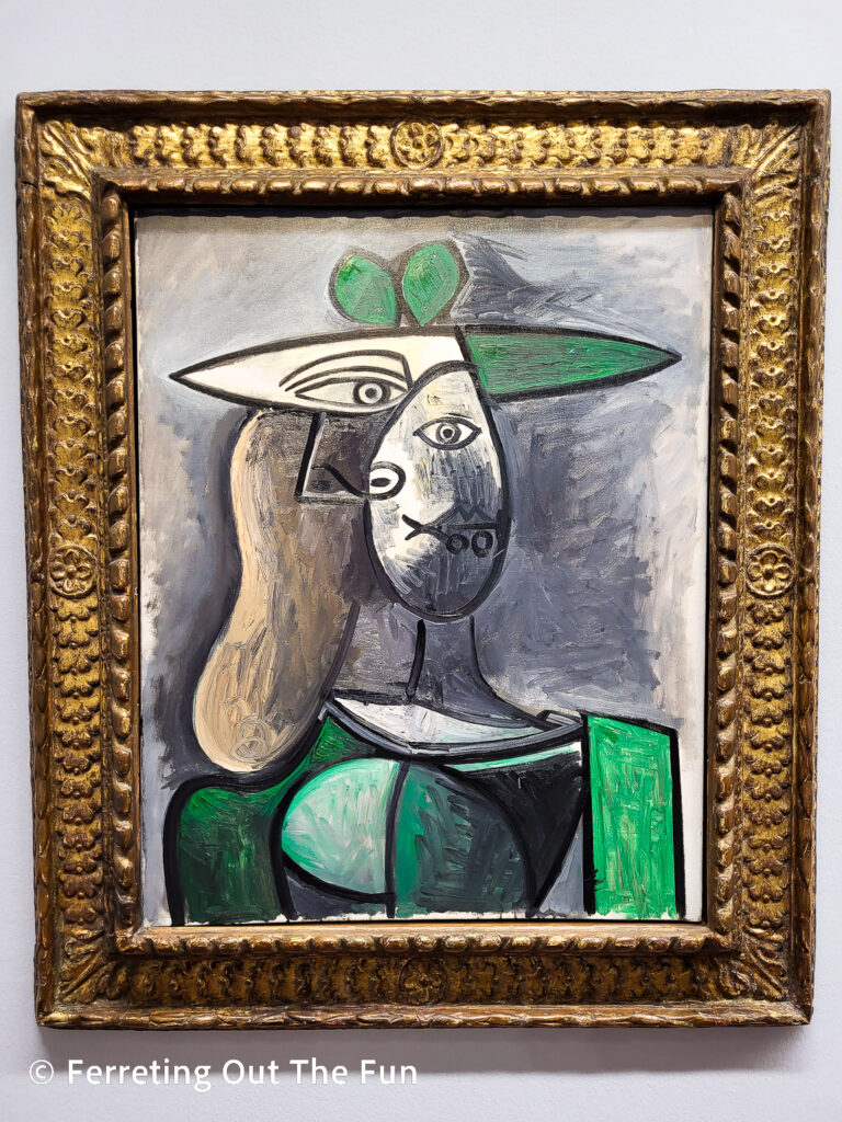 Woman in a Green Hat by Pablo Picasso at the Albertina Vienna
