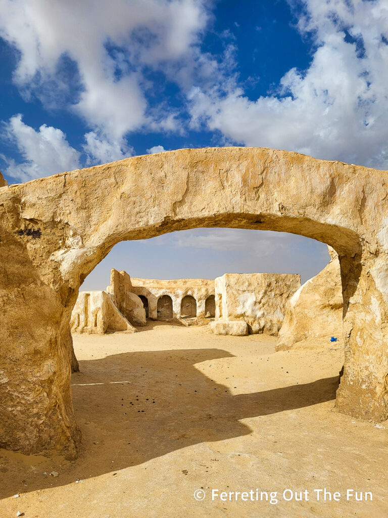 Mos Espa Star Wars film site in Tunisia