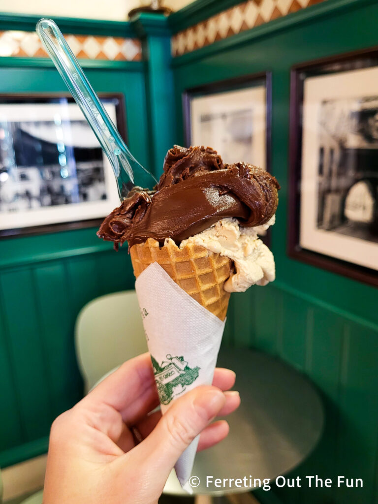 Gelateria dei Neri, one of the best gelato shops in Florence