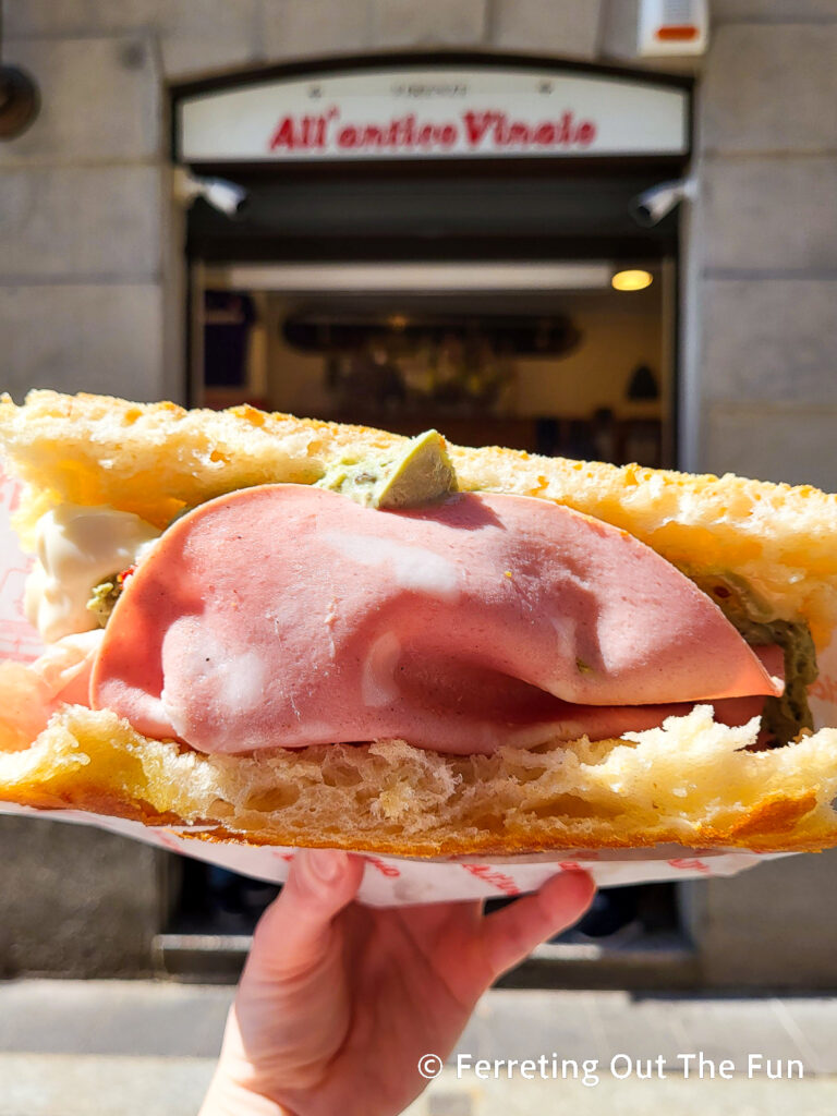 All'Antico Vinaio sandwich shop Florence