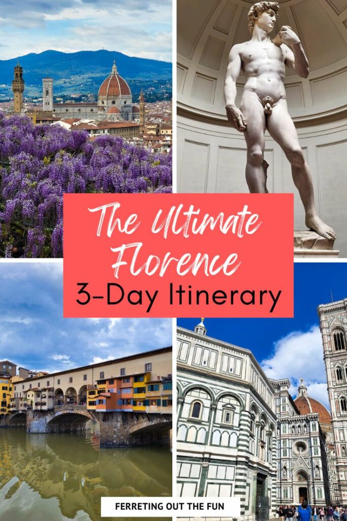The ultimate itinerary for spending three days in Florence. Best things to do, top attractions, gelato shops, and restaurant recommendations. 