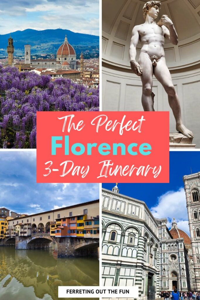 The perfect itinerary for spending three days in Florence. Best things to do, top attractions, gelato shops, and restaurant recommendations. 