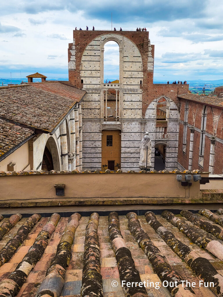 Siena New Cathedral Facade Viewpoint