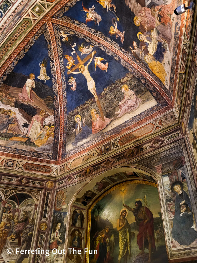 Siena Cathedral Baptistry of San Giovanni Frescos