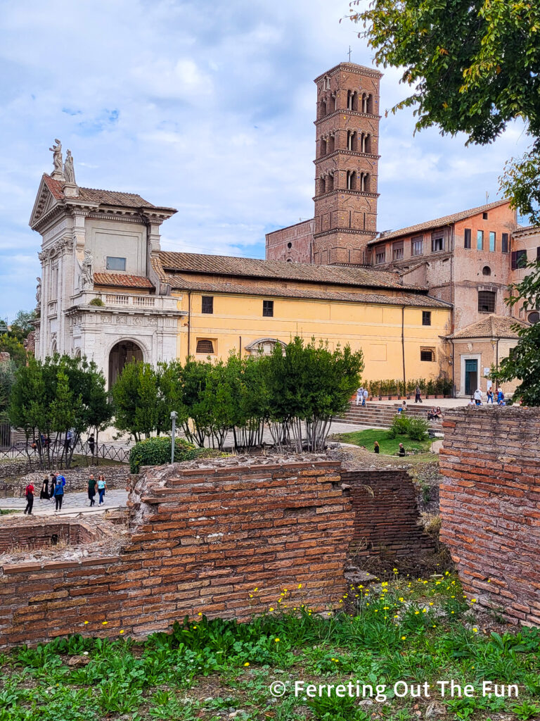 Roman Forum in Rome, Italy