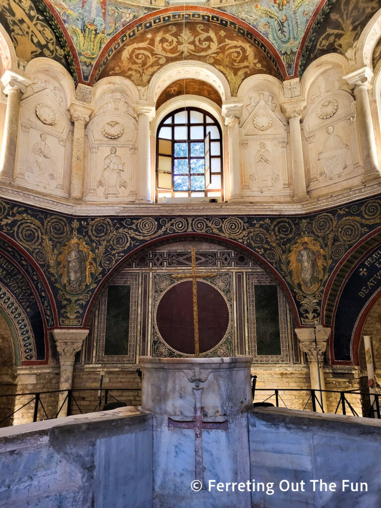 Battistero Neoniano in Ravenna, Italy