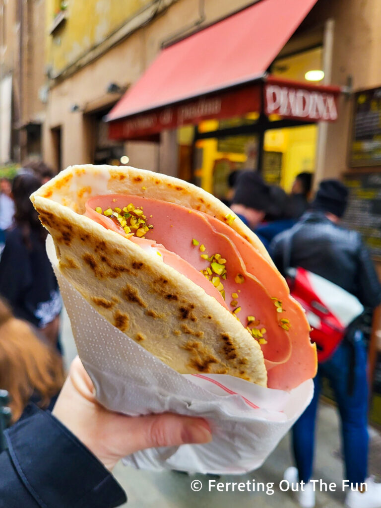 Profumo di Piadina Laboratorio del Palato has the best sandwiches in Ravenna, Italy